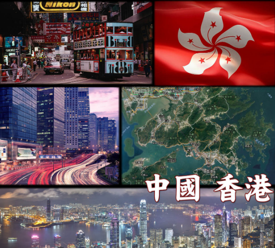 香港回歸22周年之做面3D打印的創意紫荊花區旗